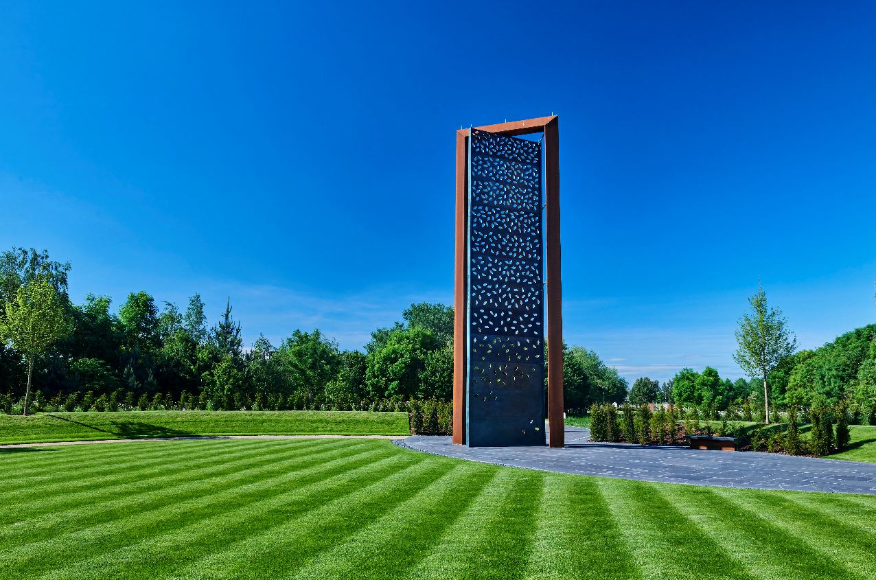The new UK Police Memorial at the National Arboretum 