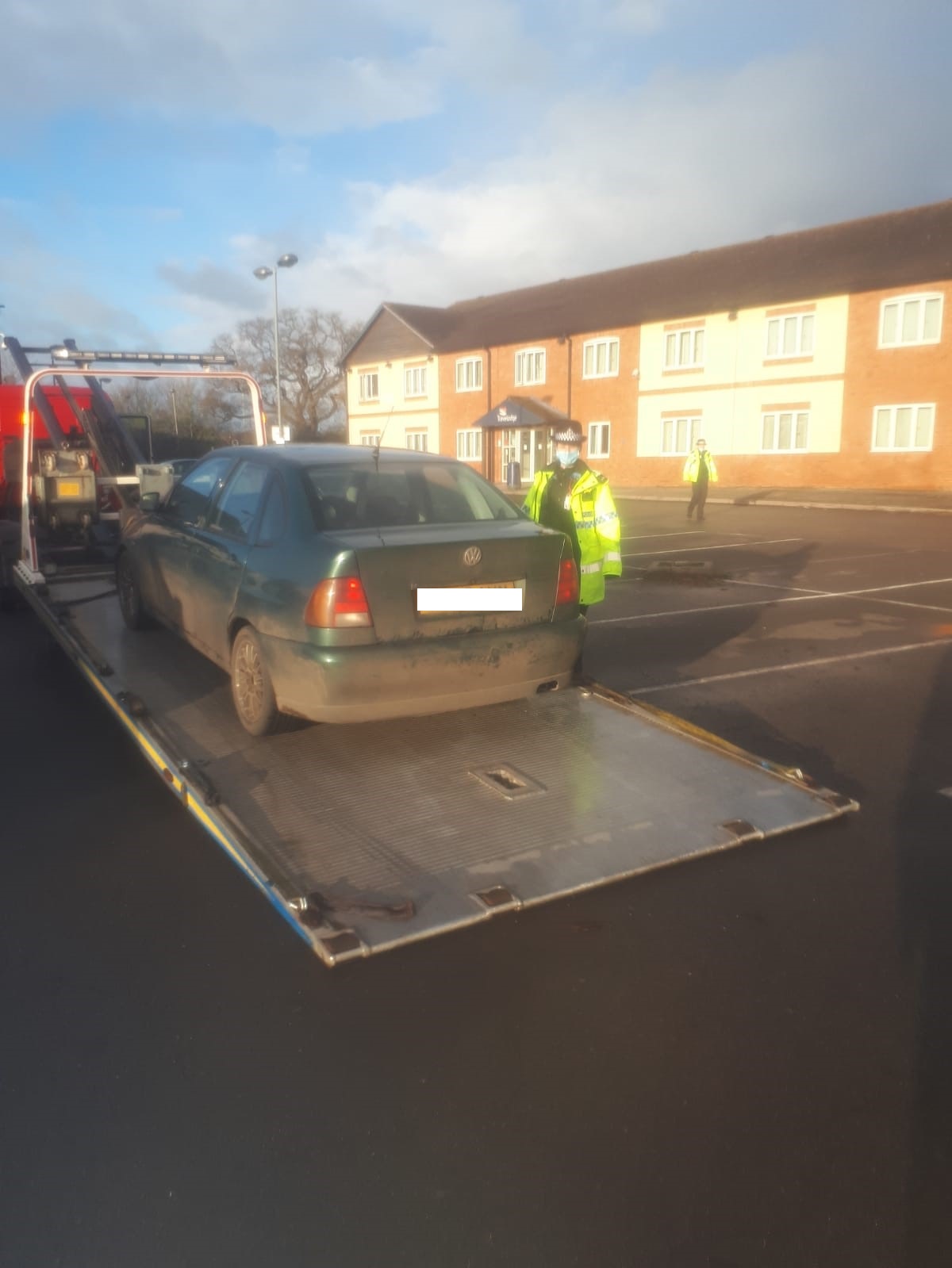 Car seized for having no insurance
