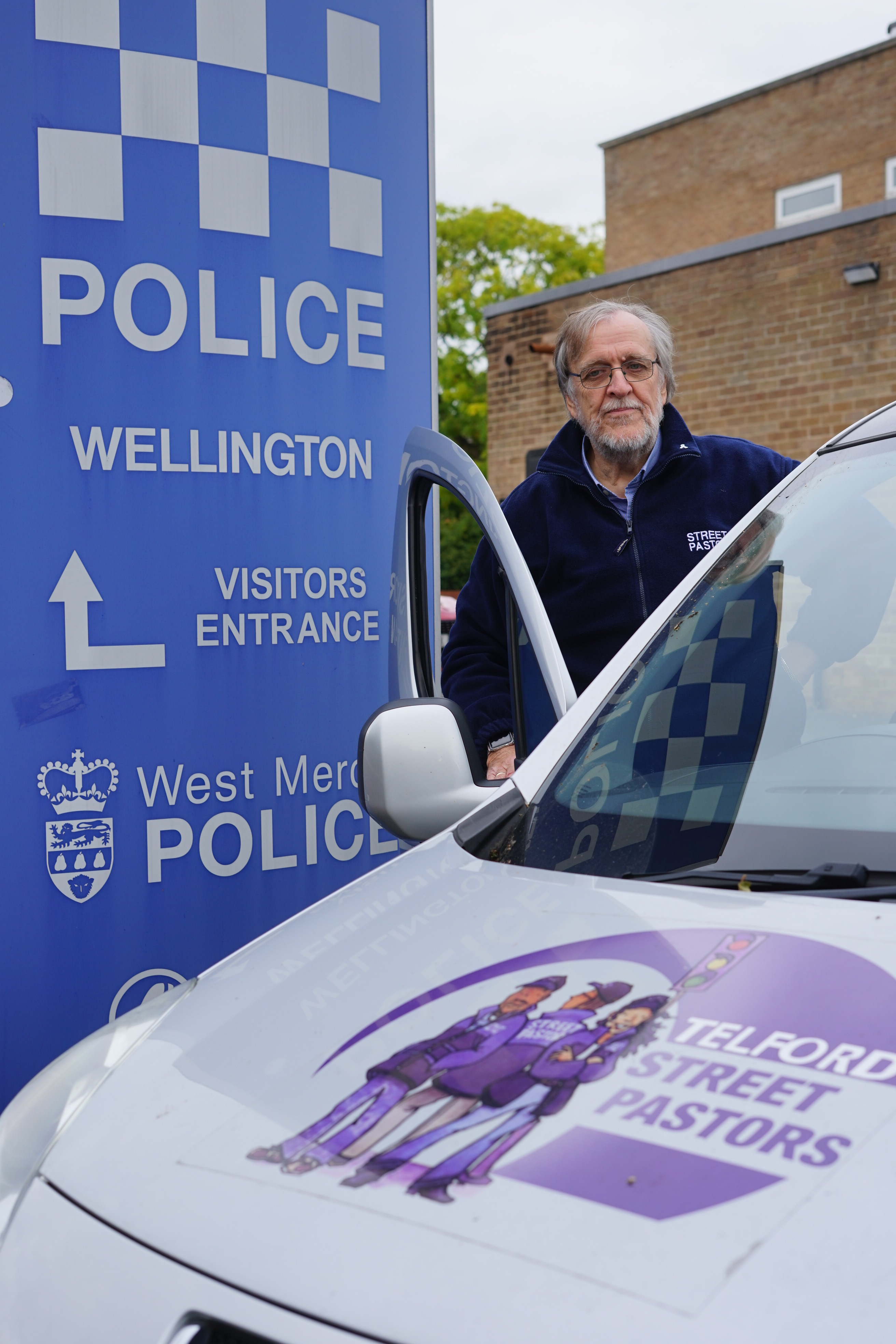 Reverend Keith Osmund-Smith, from Telford Street Pastors