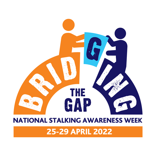 Bridging the gap - National Stalking Awareness Week logo