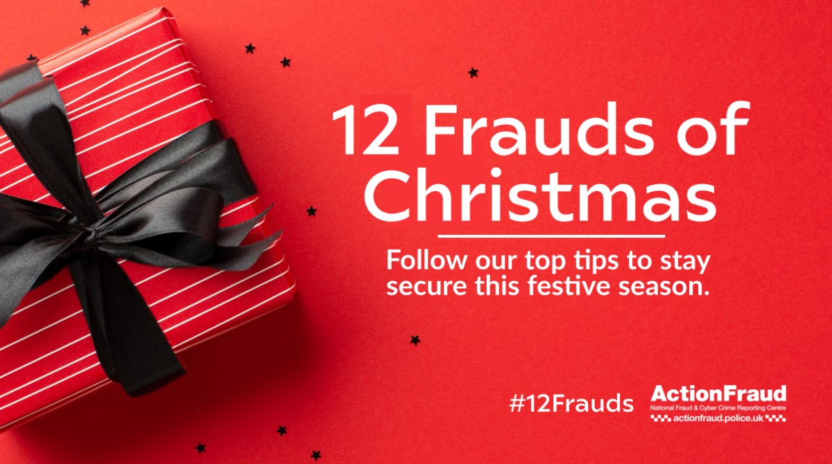 12 Frauds of Christmas logo