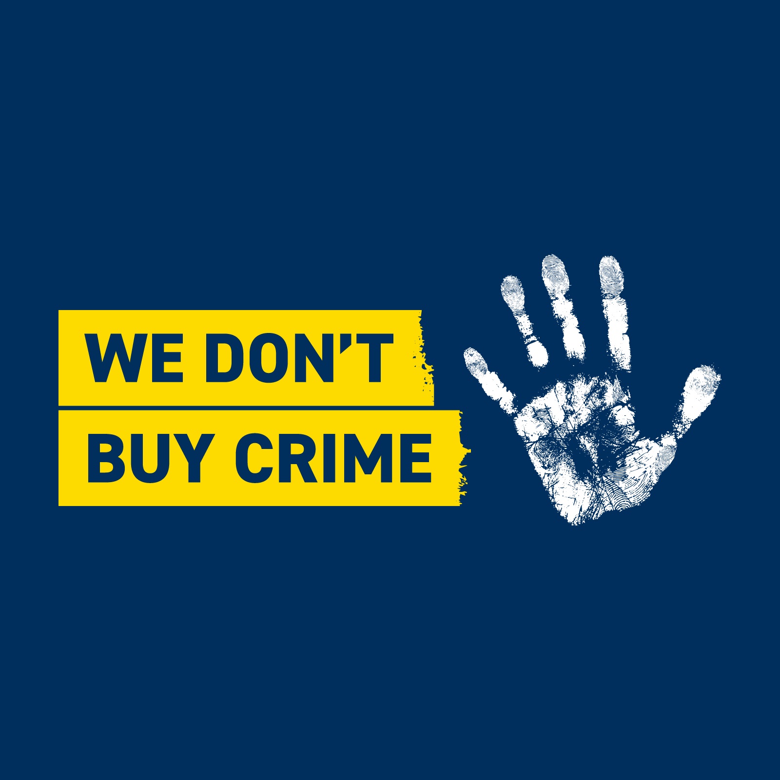 We Don't Buy Crime
