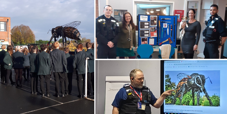 Op Sceptre outreach activities