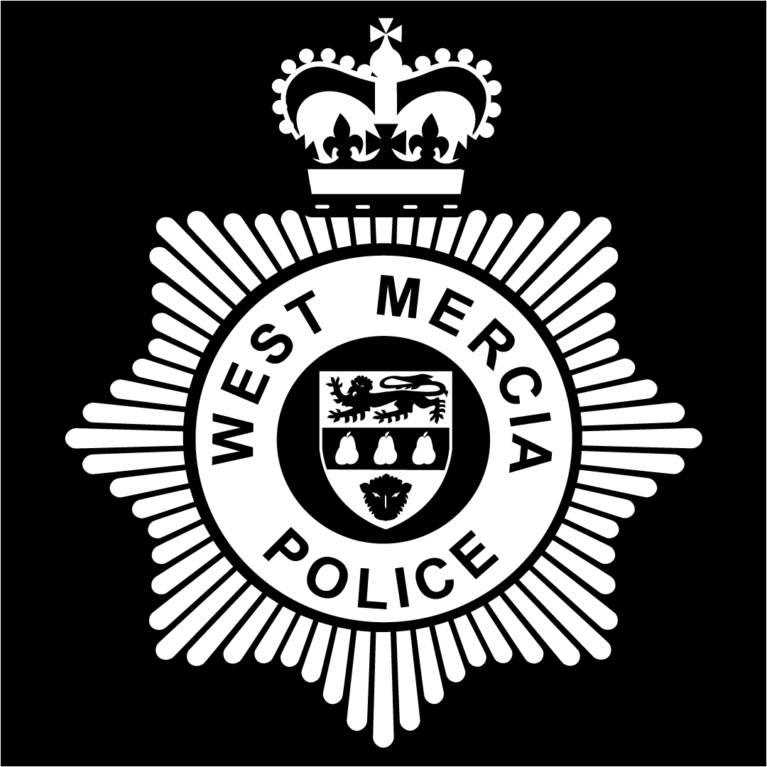 black and white WMP crest