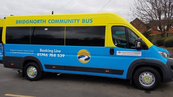 Bridgnorth minibus found