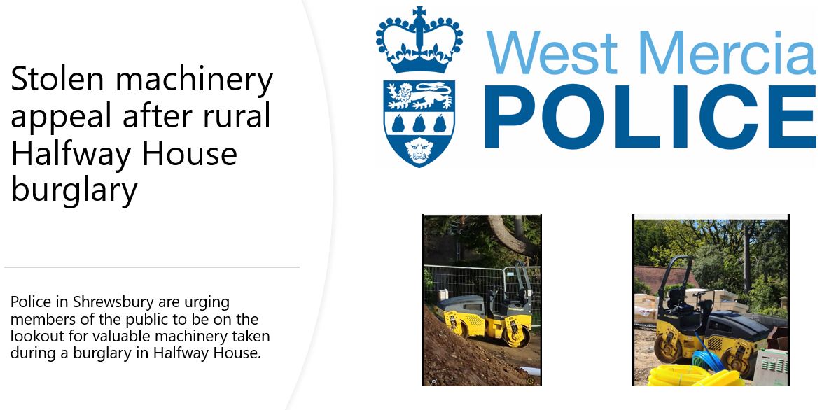 stolen machinery 
