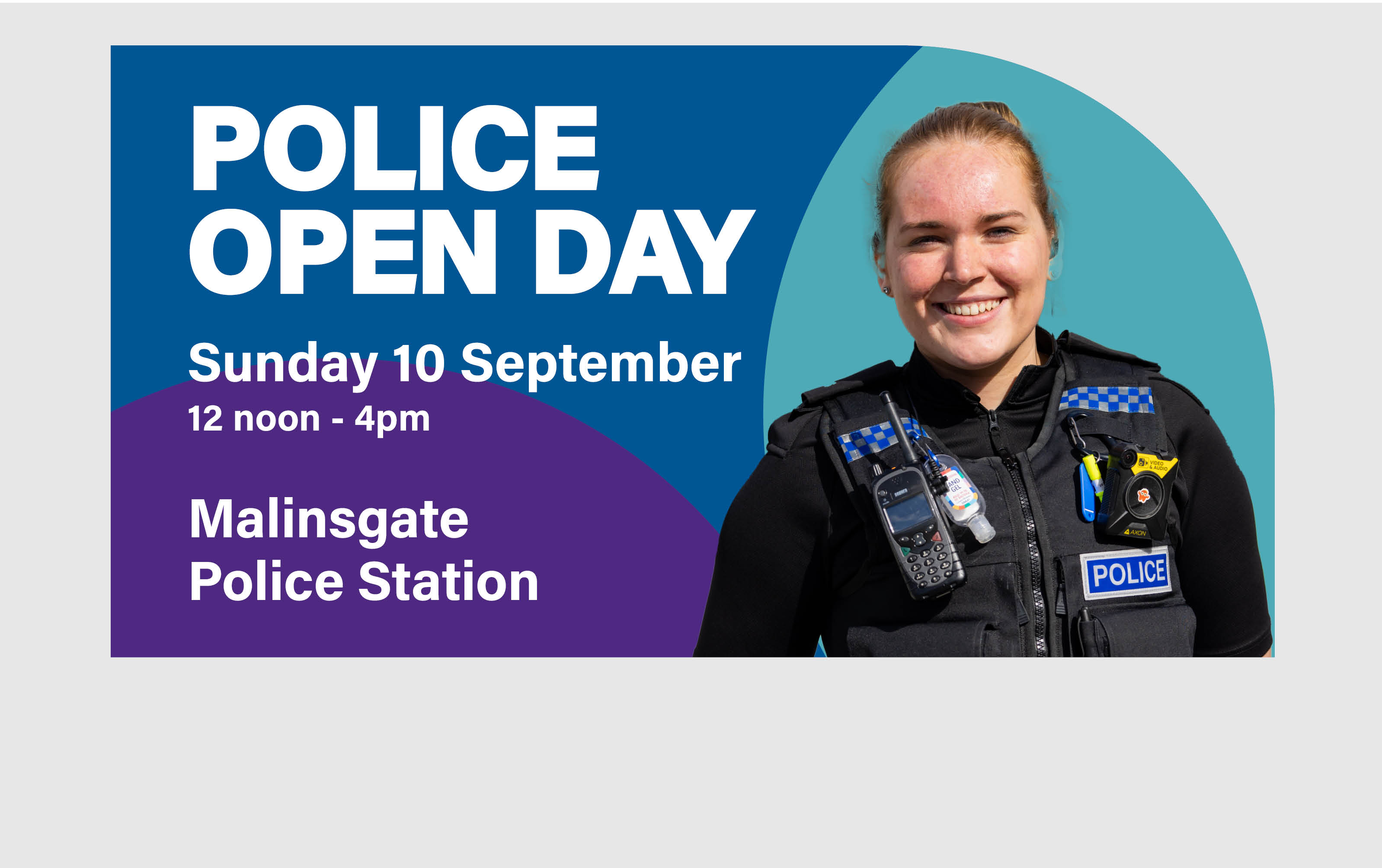 Telford Police Open Day Sunday 10 Sep 2pm until 4pm