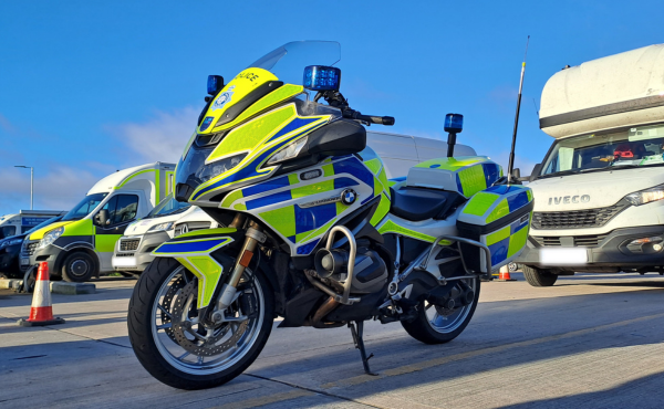 Police motorbike 