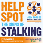 Poster about stalking