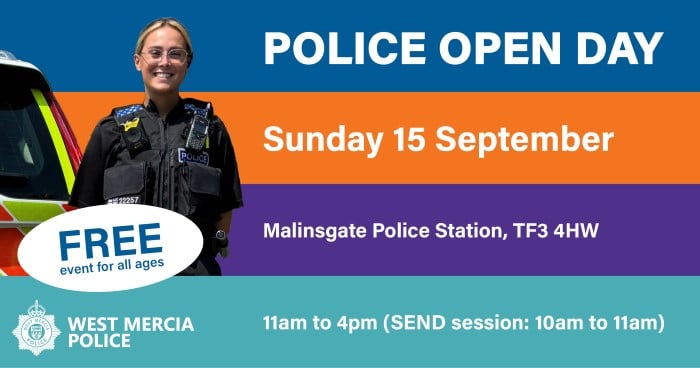 Telford Police Open Day September 15th 