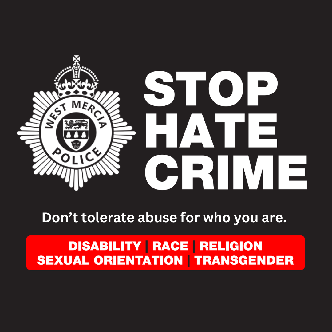 Stop hate crime.