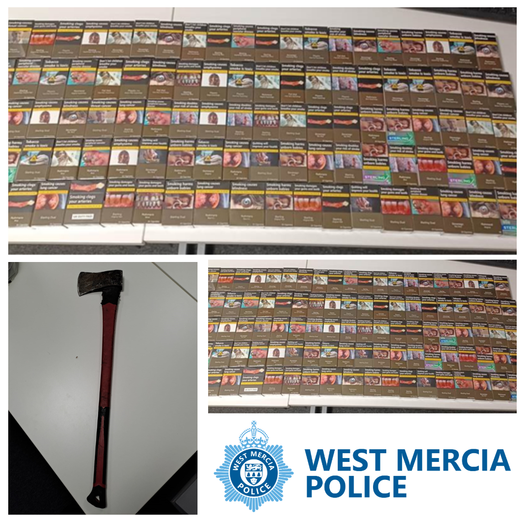 Tesco burglary goods recovered