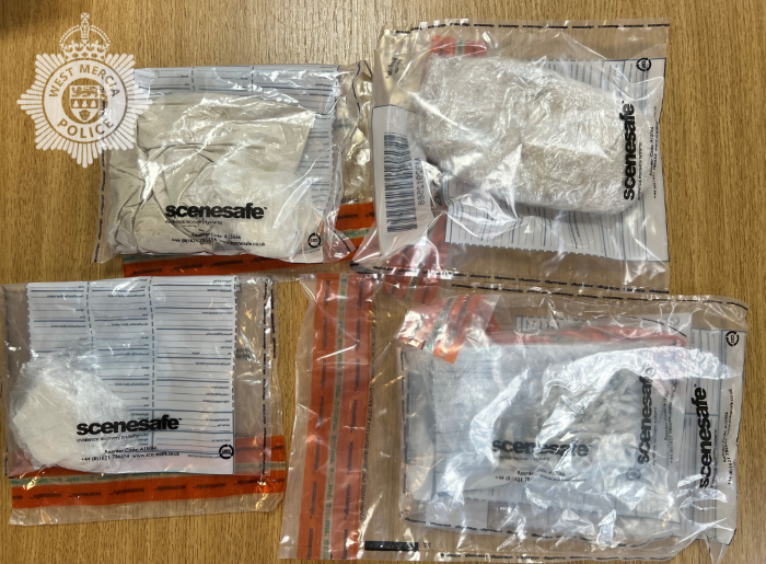 Class A drugs found during the arrest