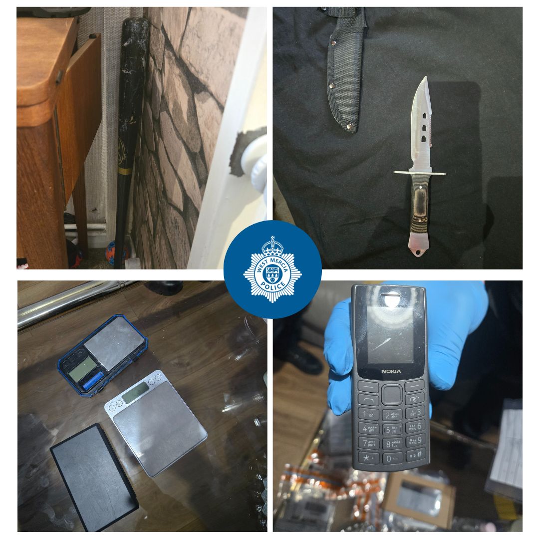 Drugs warrant items seized