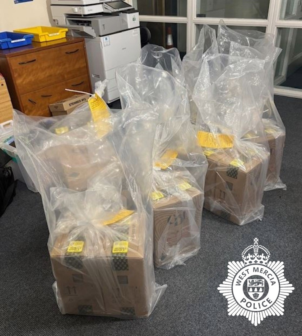 Drugs warrant in Rubery