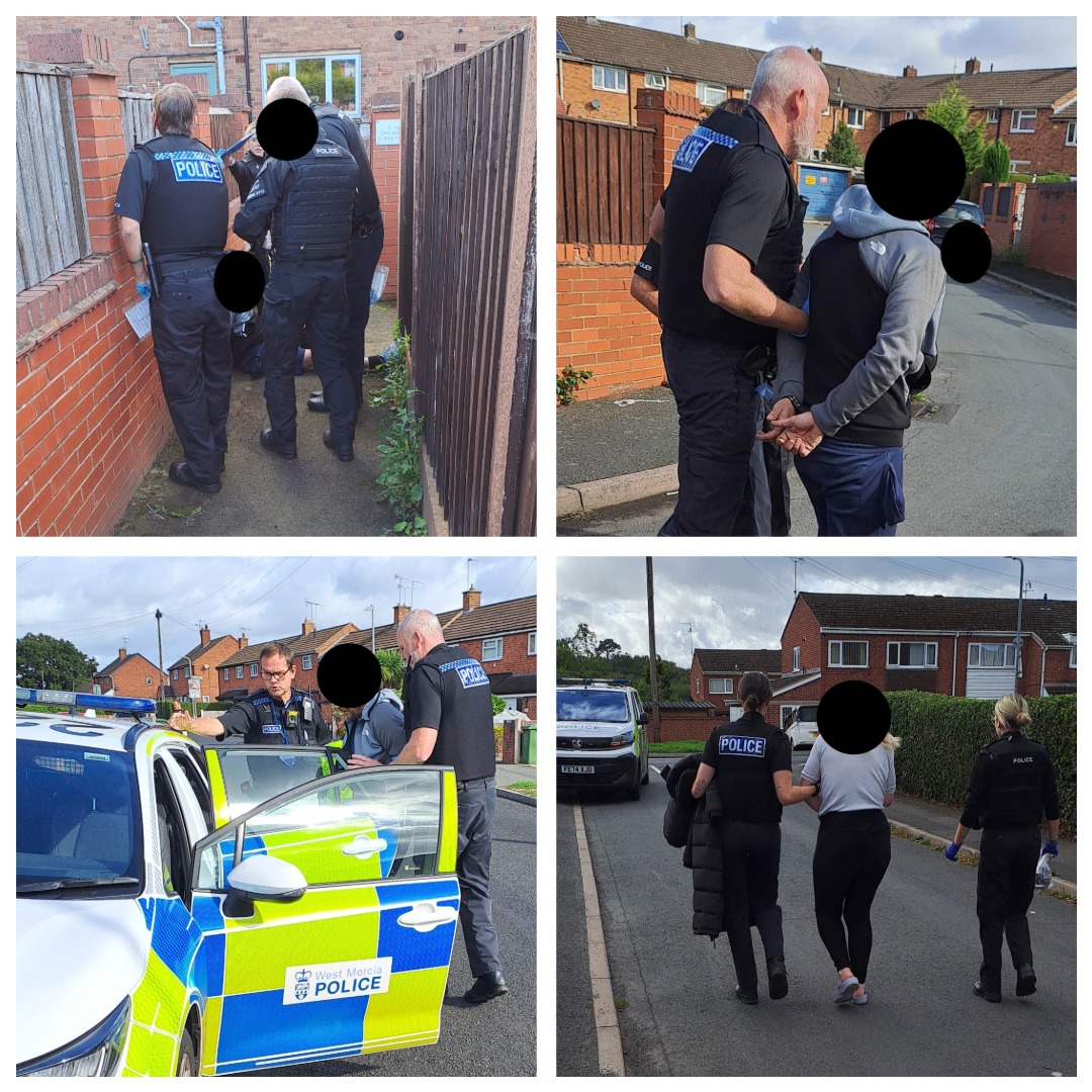 Stourport warrant arrests