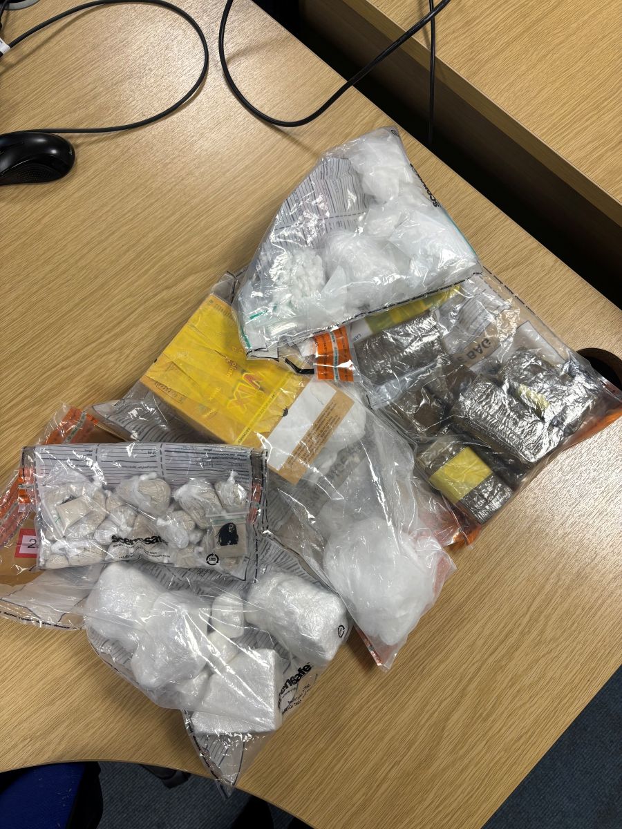 Drugs found at Telford warrant