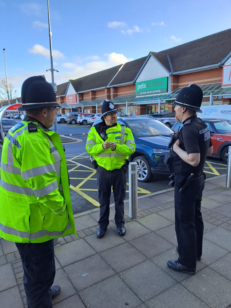 Shoplifting op