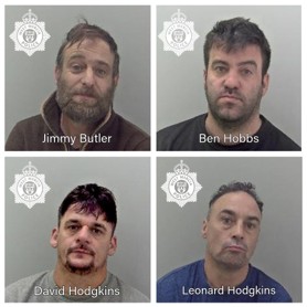Four men. 