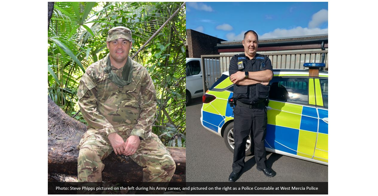 Image of Police Constable Steve Phipps at West Mercia Police