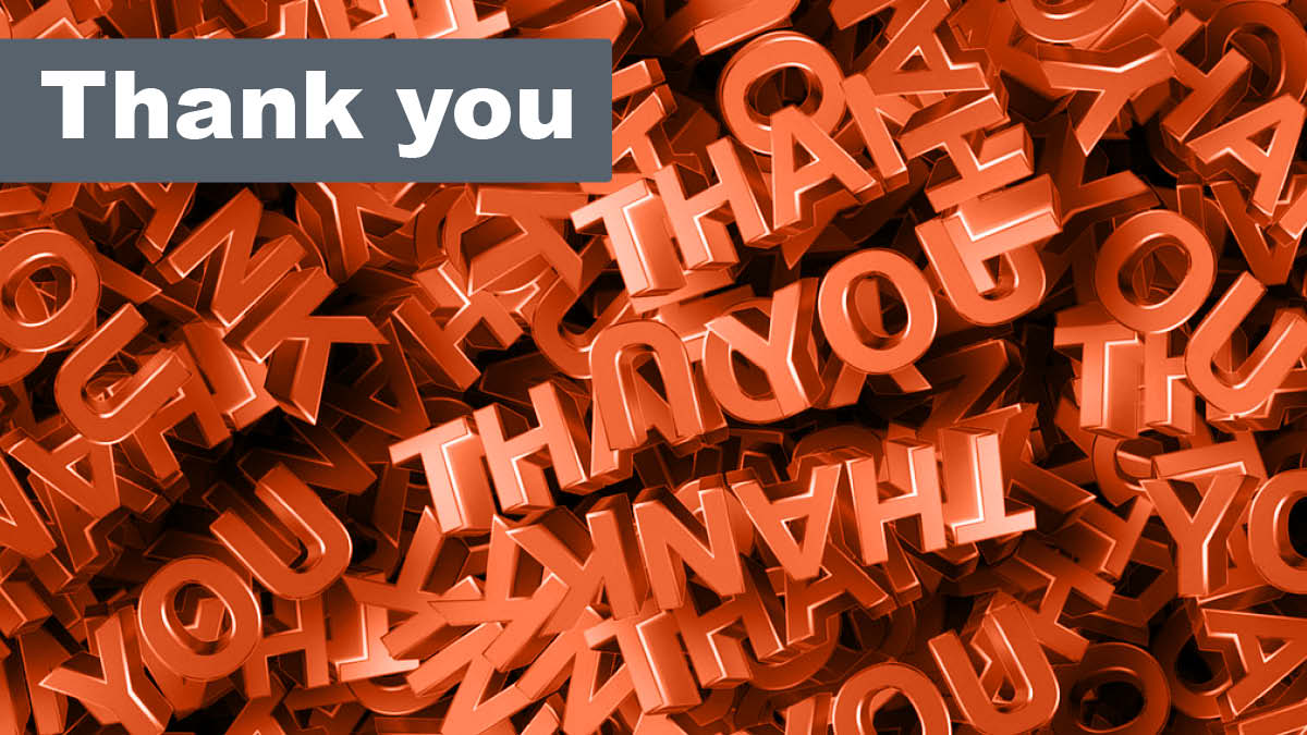 Thank You
