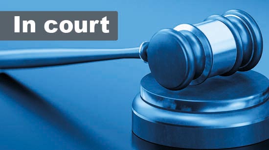 In court