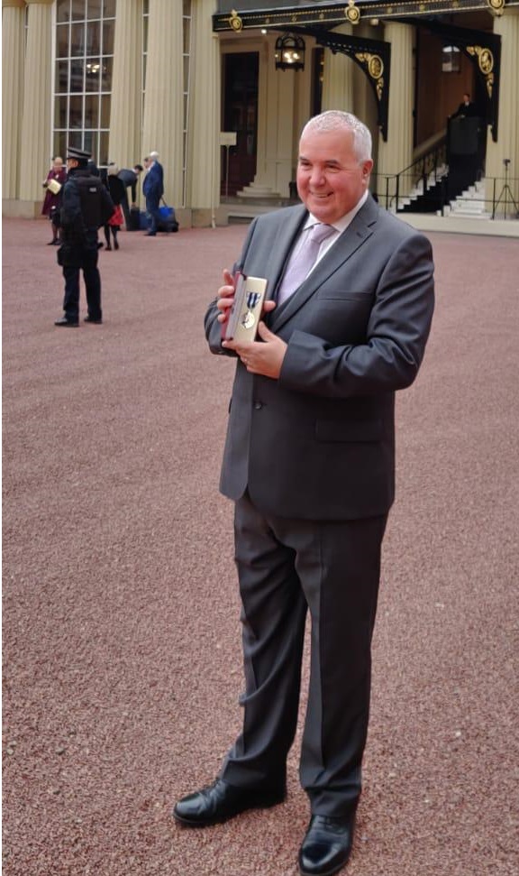 Lee Davenport with QPM