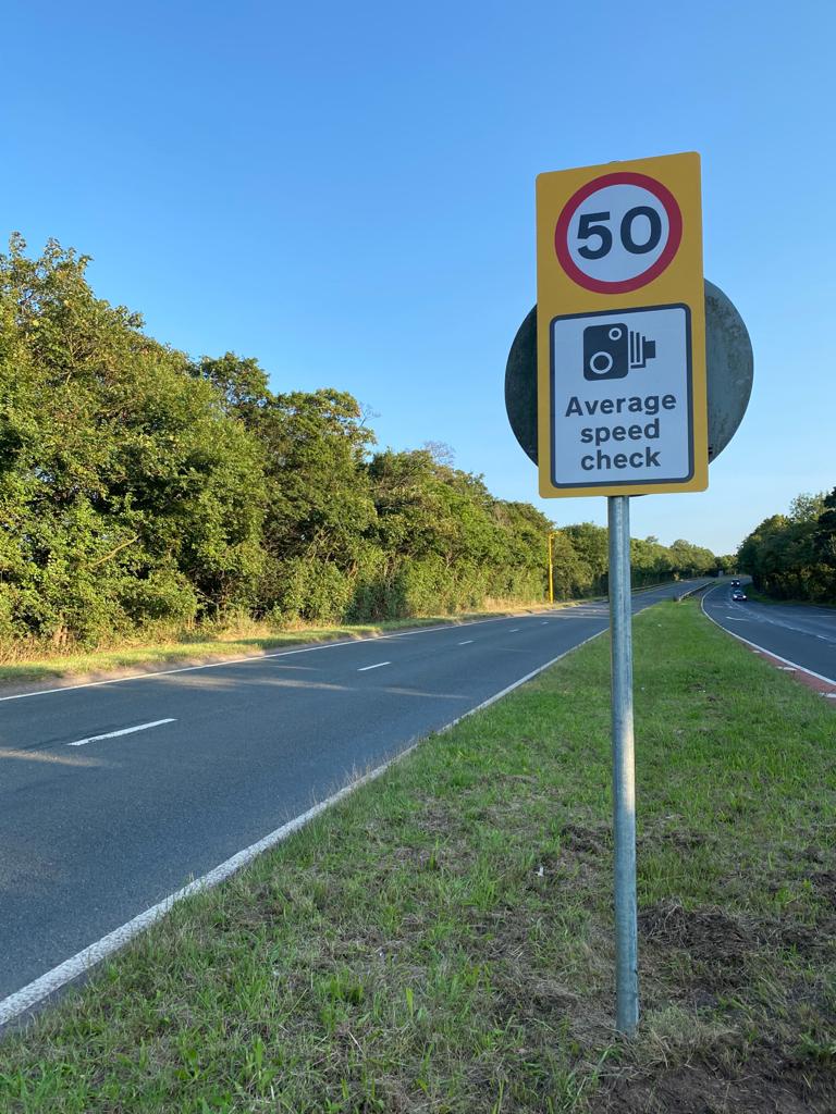 A449 average speed cameras
