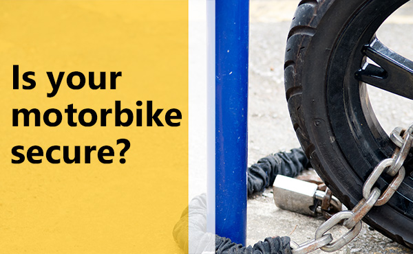 Is your motorbike secure?