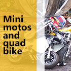 Mini motors and quad bikes