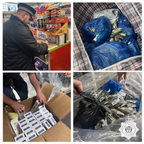 Illegal cigarettes and tobacco £142,000 haul seized in Evesham