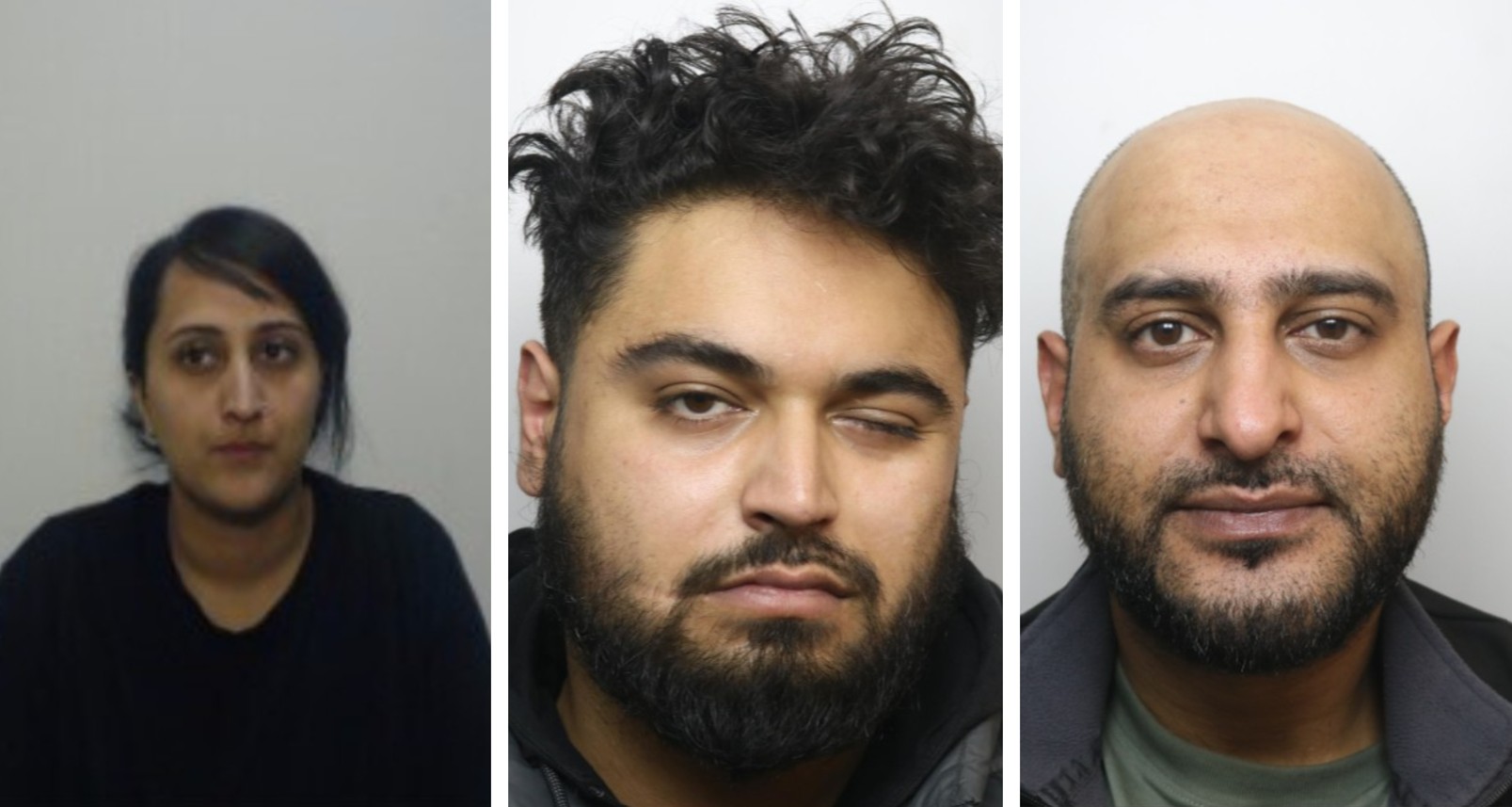 Mugshot trio