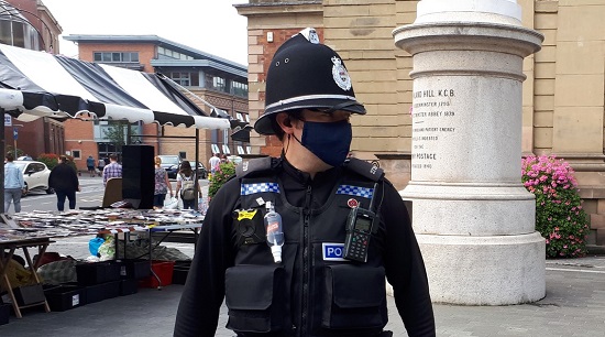 Uplift in policing numbers 