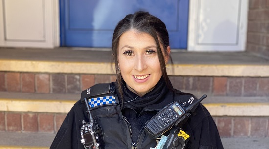 Police Now officer PC Cat Hughes