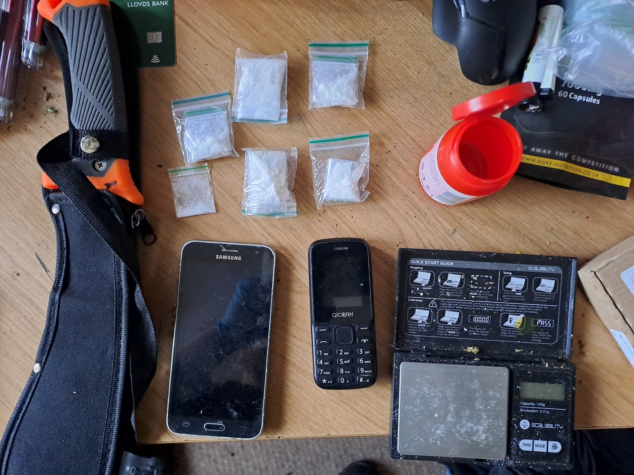 Seized items